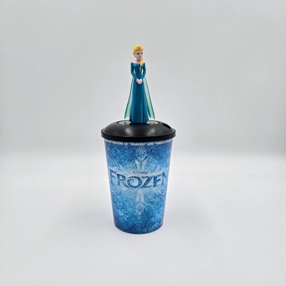 Disney Frozen Movie Collectors Cup With Elsa figurine 2013 Read - Picture 2 of 10
